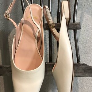 JCrew Ballerina Sling Back Flats